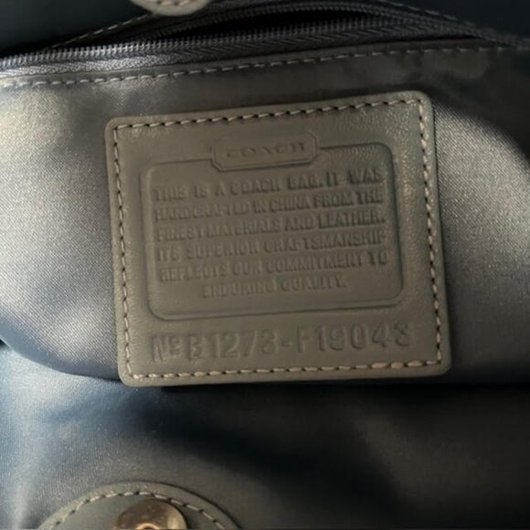 Coach Penelope Signature Bag with Patent Leather Trim - Picture 9 of 16